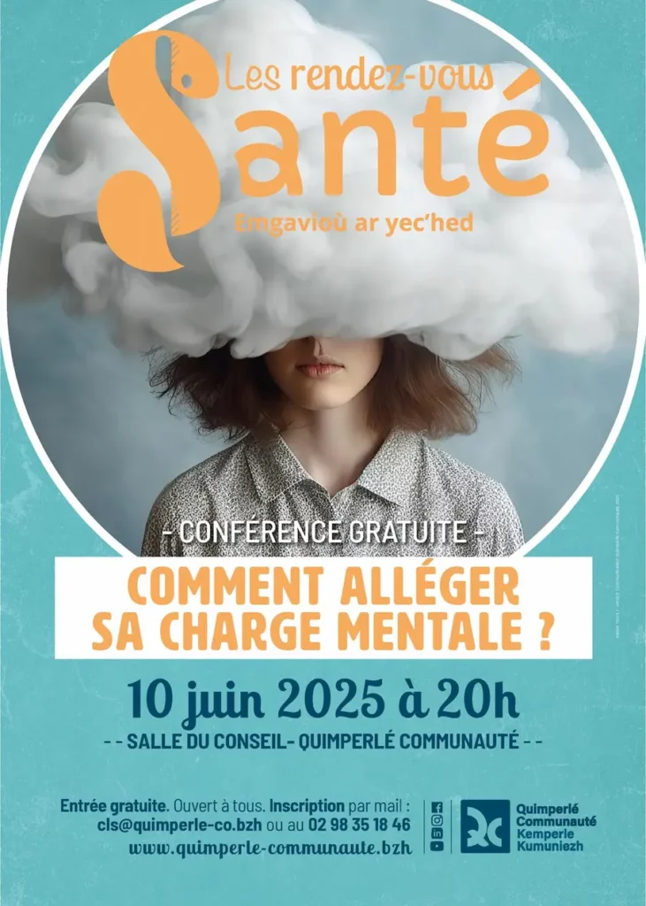 ATELIERS ET CONFERENCES CHARGE MENTALE ET ORGANISATION D'INTERIEUR A QUIMPERLE ET ALENTOURS