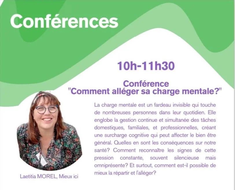 Ateliers et conférences commenta lléger sa charge mentale